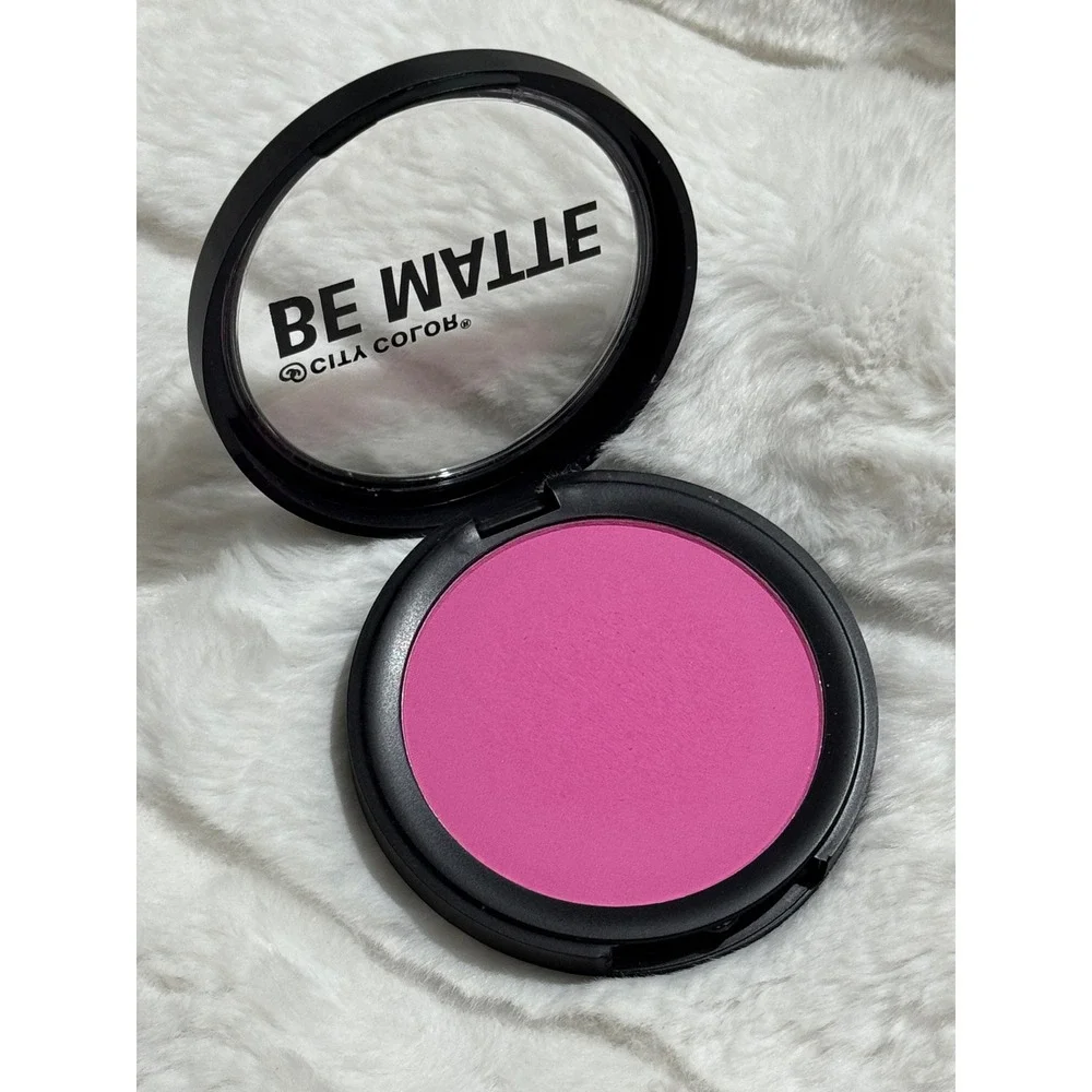 City Color‎ Be Matte Blush Dragonfruit Pink Pressed Powder C-0003 #2 8.9g